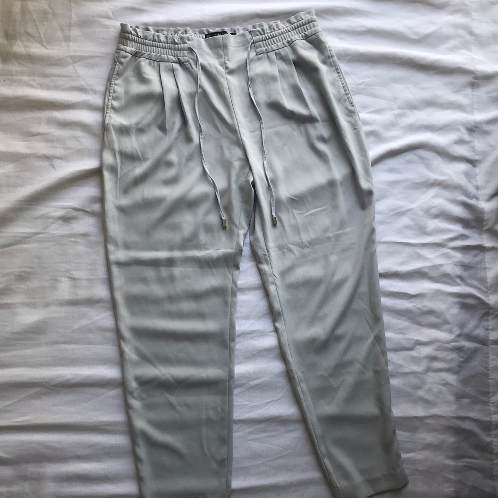 Zara Light Blue Pants